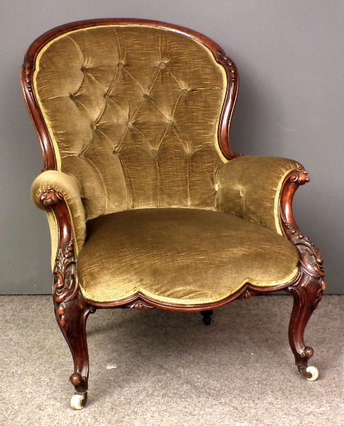 A 19th Century French walnut carved 15d214
