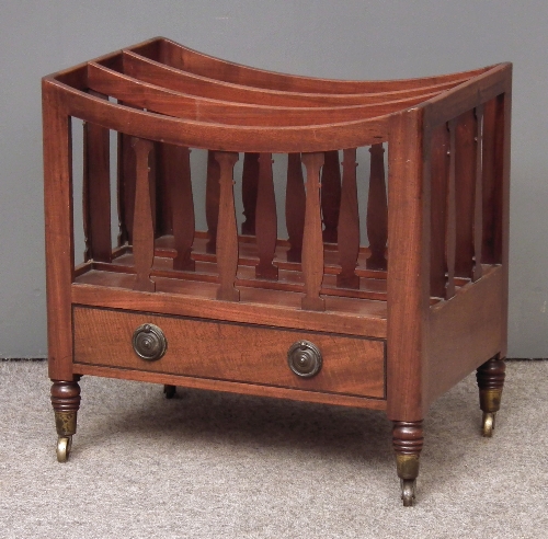 A late George III mahogany rectangular 15d219