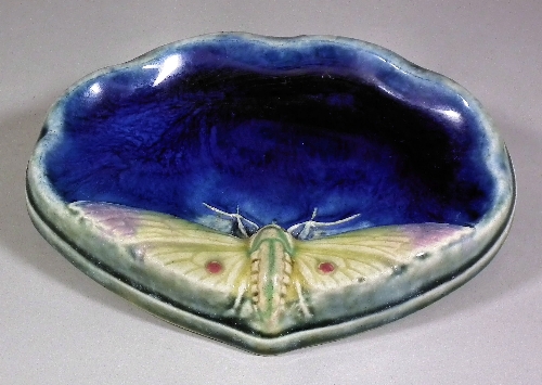 A Doulton Lambeth stoneware oval soap