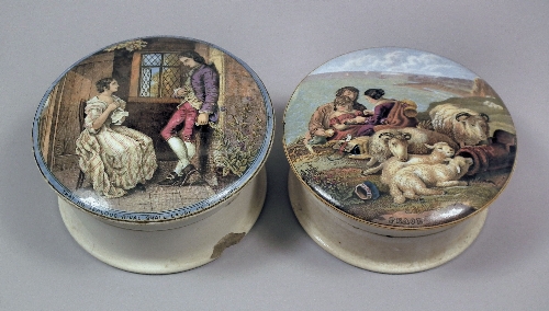 A 19th Century pottery colour printed 15d2a3