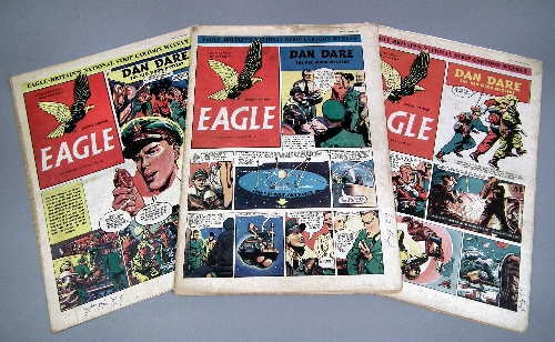 Seventy-five Eagle comics 1951-1955