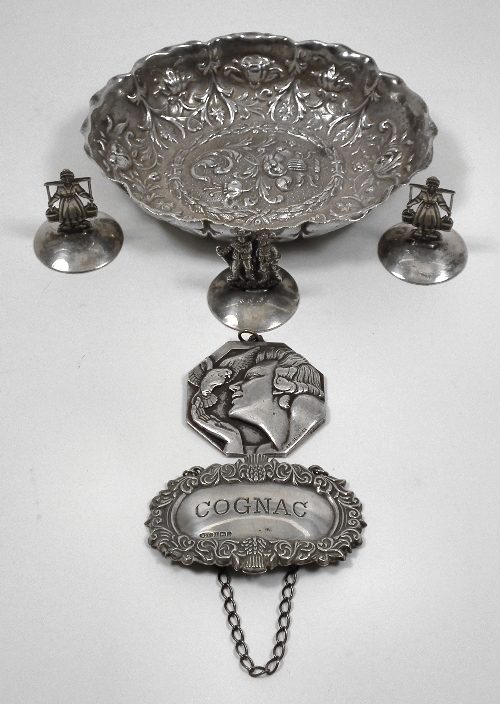 A late Victorian oval silver embossed 15d39b