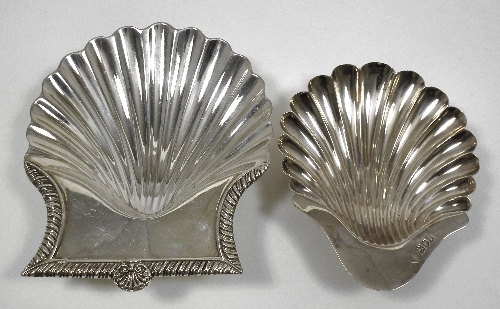 A late Victorian silver shell pattern