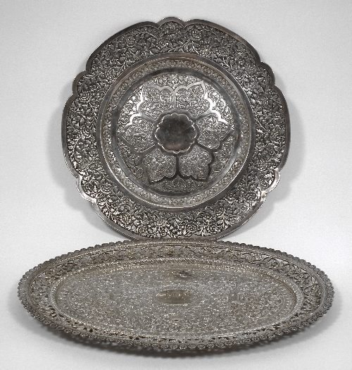 A 19th Century Indian silvery metal 15d3c2