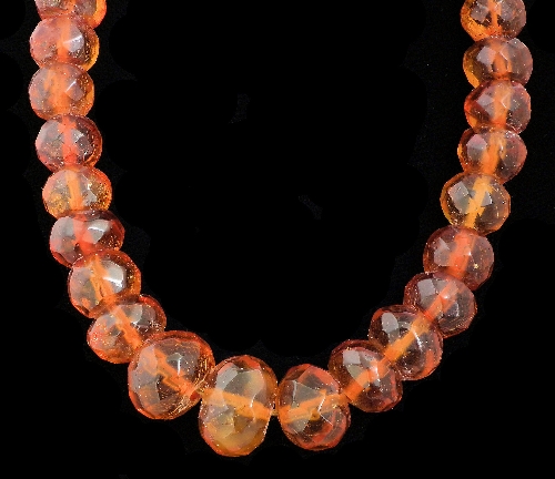 An 1100mm single strand of orange