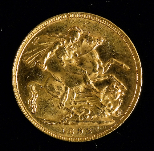 Two Victoria Sovereigns 1887 15d439