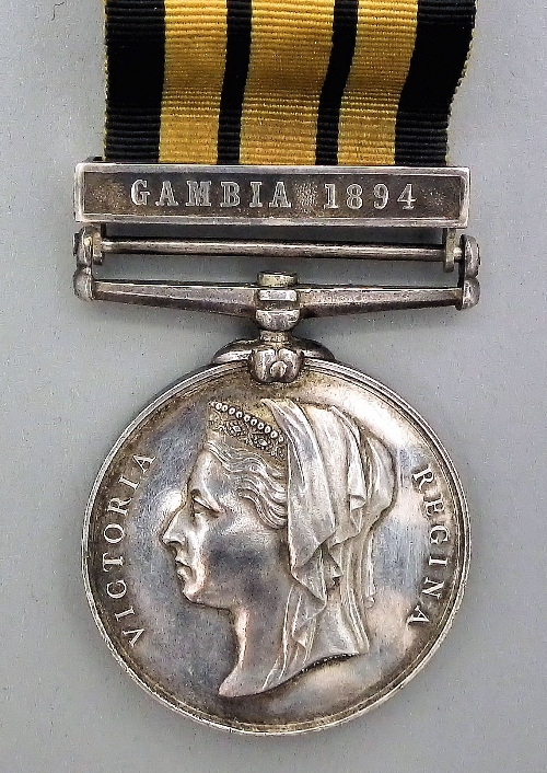 A Victoria East and West Africa medal