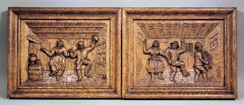 A pair of early 20th Century framed 15d463