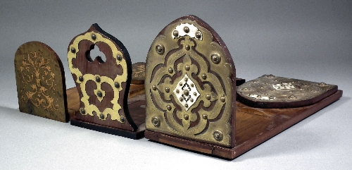 A Victorian mahogany brass and 15d482