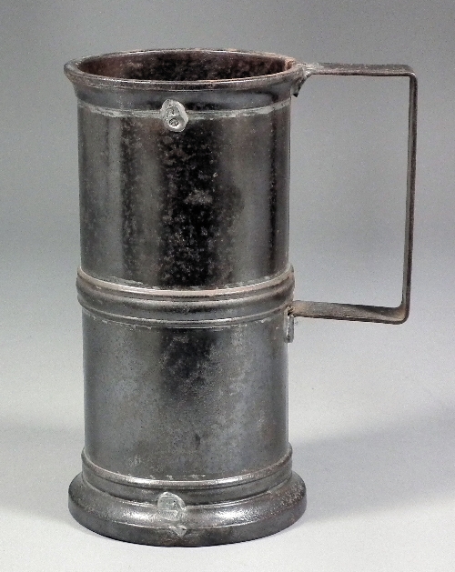 A 19th Century French tin one litre 15d49a