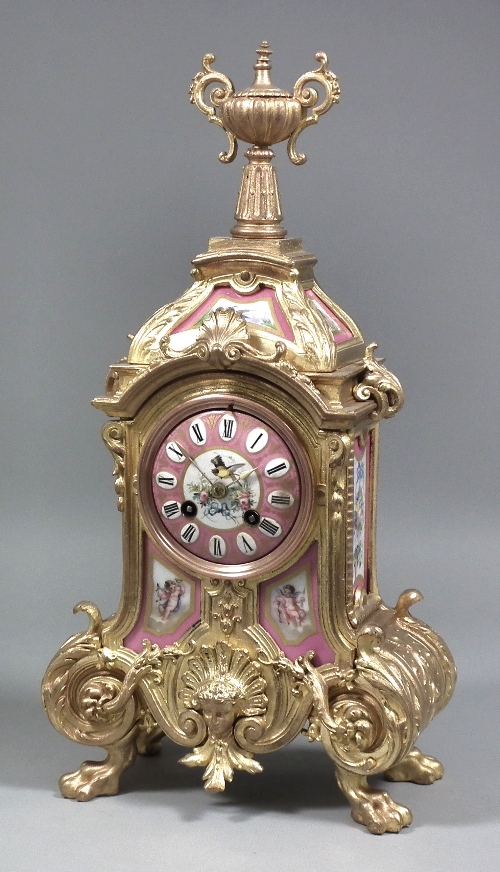 A 19th Century French gilt metal and