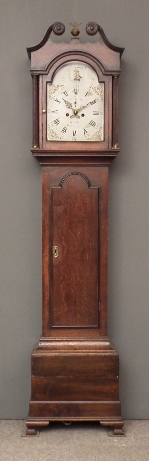 A late 18th Century oak longcase 15d4f0