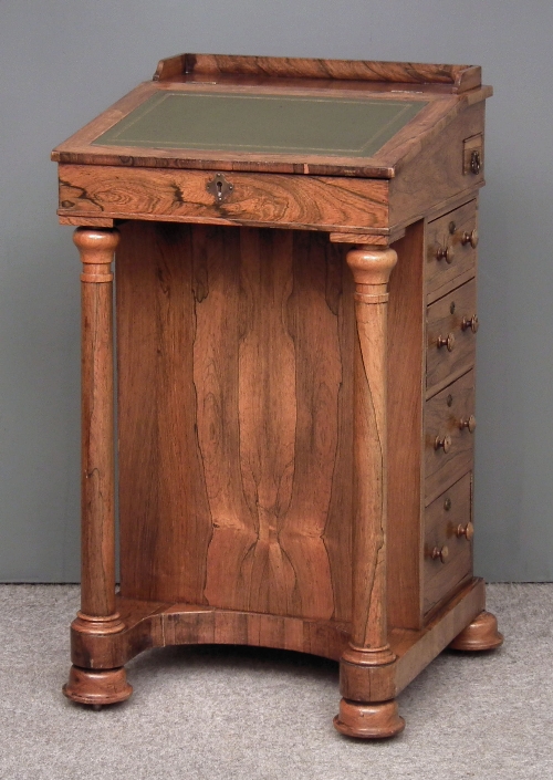 A William IV rosewood Davenport