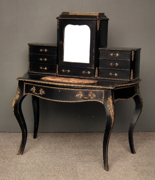 A late 19th Century French ebonised 15d548