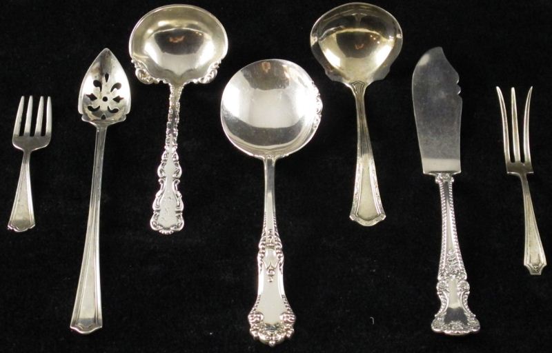 Group of Sterling Flatware 7 pieces 15d59a