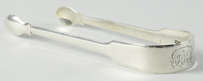 English Sterling Sugar Tongs London 15d5a8