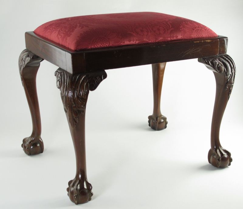 Chippendale Bench 19th centurycabriole 15d5e4