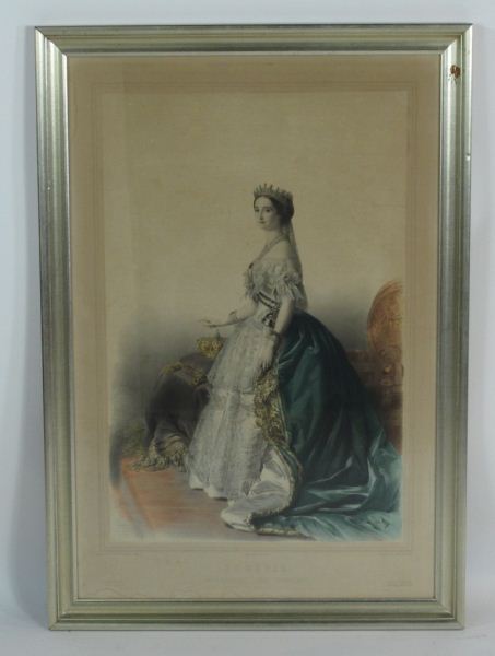 ''Eugenie'' Lithograph by Franz