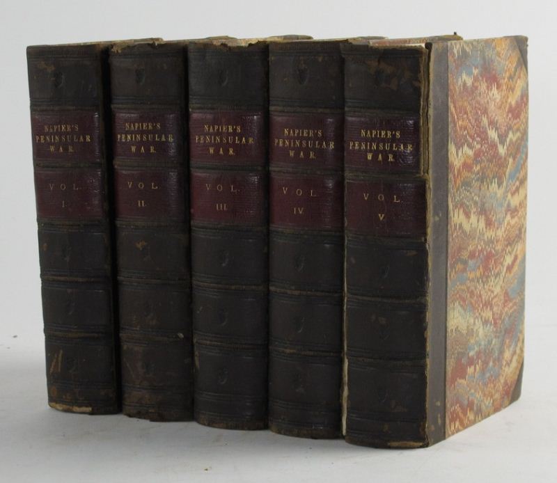 (5) 1856 Napiers Peninsular War Booksby