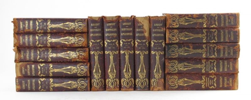 15 vol Library of Southern Literature Compiled 15d602