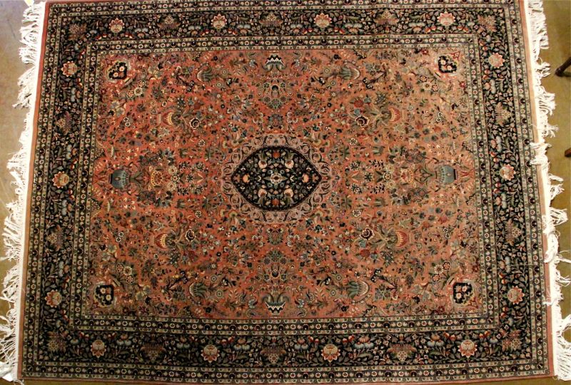 Impressive Tight Woven Tabriz RugPakistan