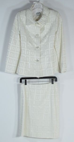 Cream Patterned Suit Bill Blasssize 15d68a