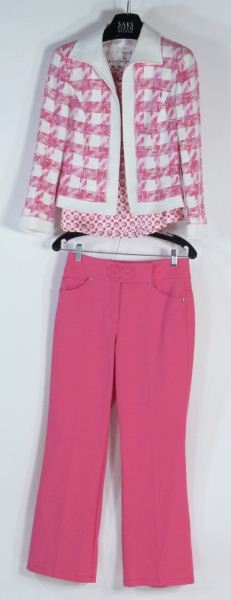 Pink Three Piece Ensemble Escadaincluding