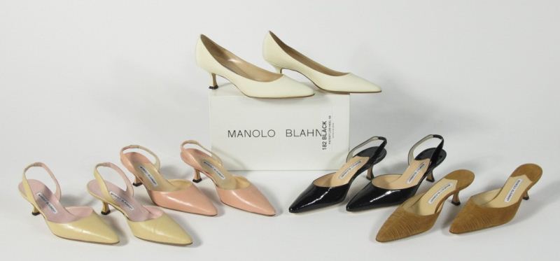 Five Pairs of High Heels Manolo 15d6c7