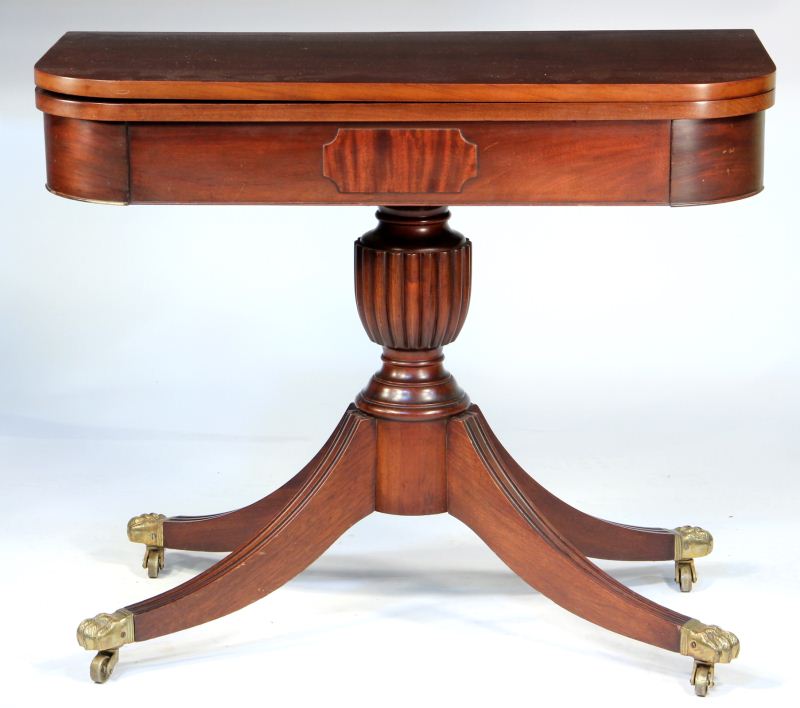 Contemporary Mahogany Game Tableflip 15d741