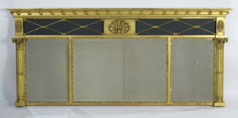 American Classical Style Overmantel 15d759