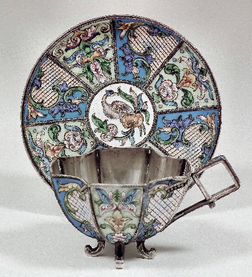 A late 19th Century Russian silvery