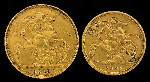 A George V 1913 Sovereign fair fine  15d815