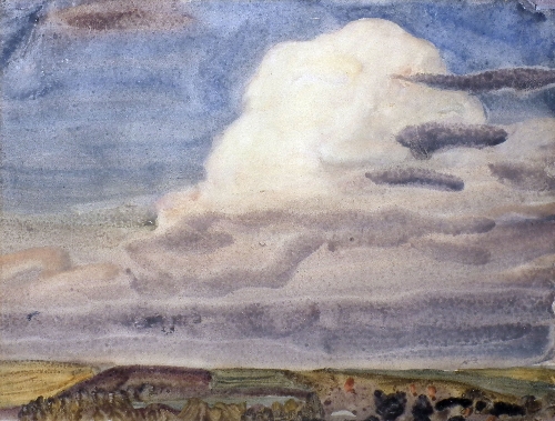 George Clausen 1852 1944 Watercolour 15d84a