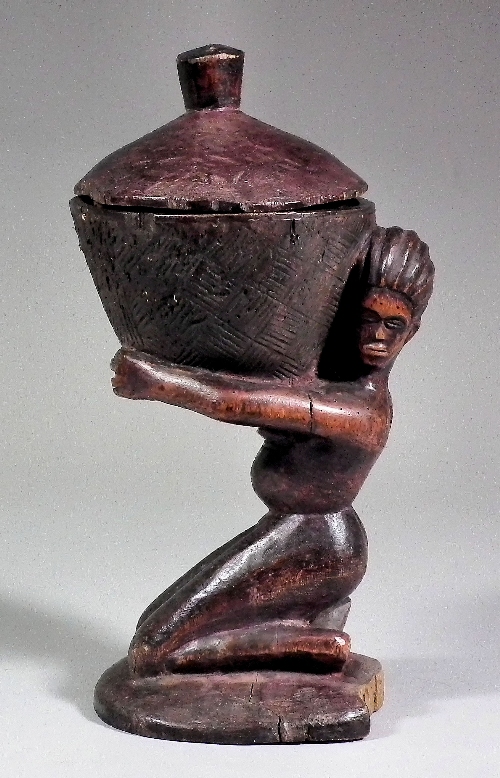 A Tschokwe Bowl and Cover Angola 15d888