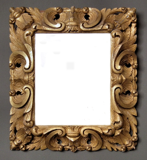 A 19th Century Italian gilt framed