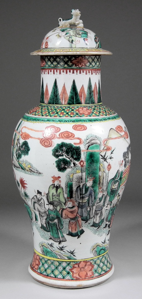 A Chinese porcelain Famille Verte  15d8dd