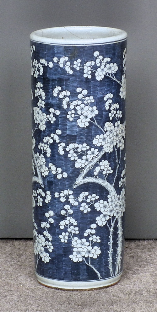 A Japanese blue and white porcelain