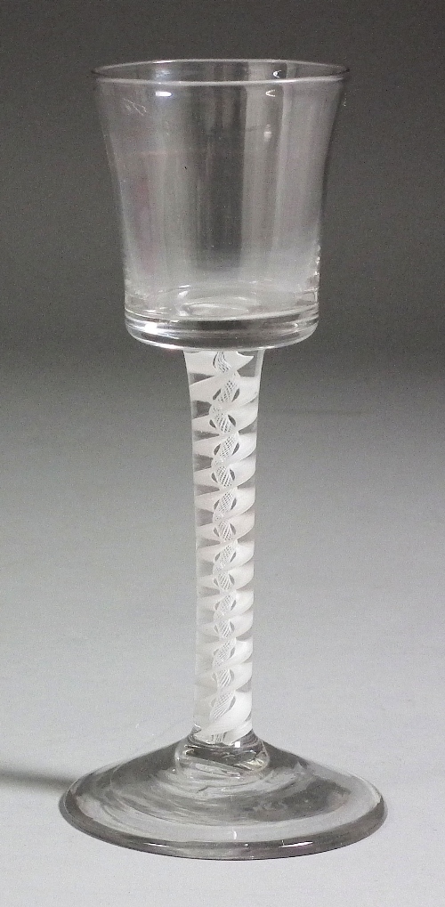 An 18th Century wine glass with 15d92f
