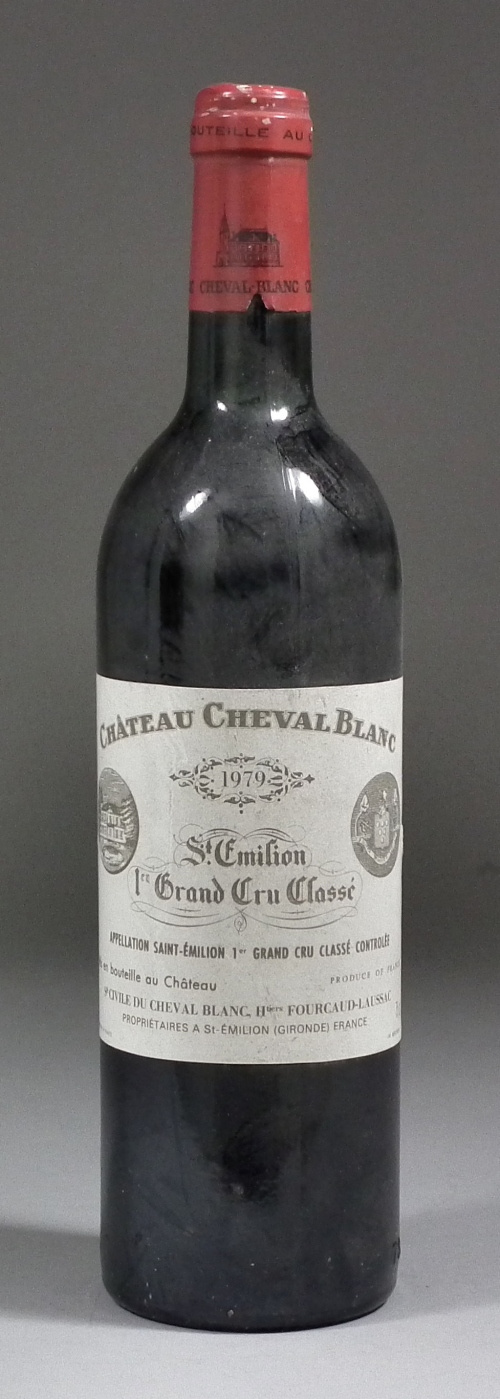 One bottle of 1979 Chateau Cheval