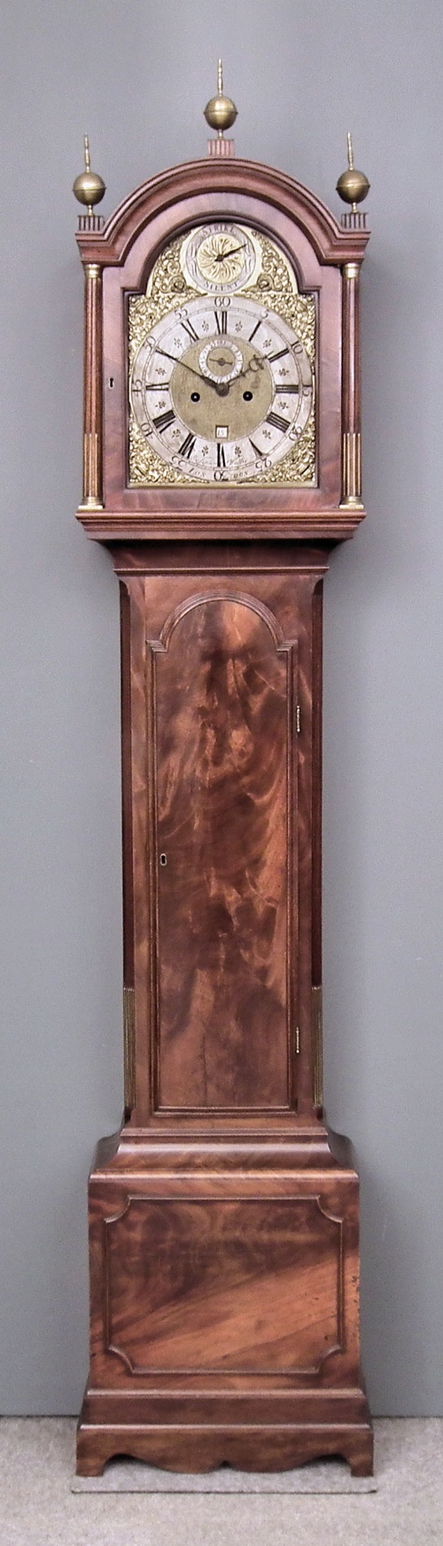 An 18th Century mahogany longcase clock