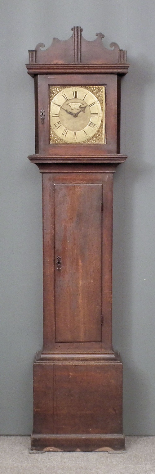 An 18th Century oak longcase clock 15d97d