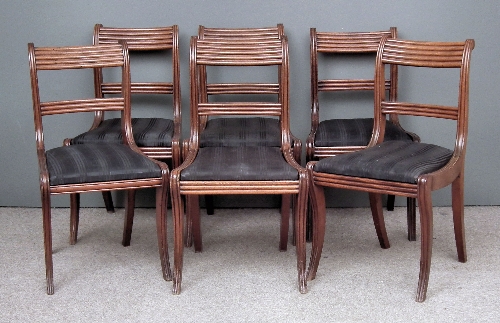 A set of six George IV mahogany 15d98b