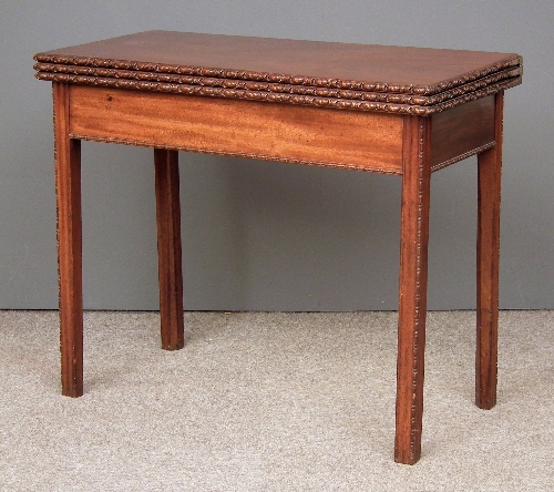 A George III mahogany triple topped 15d9b4