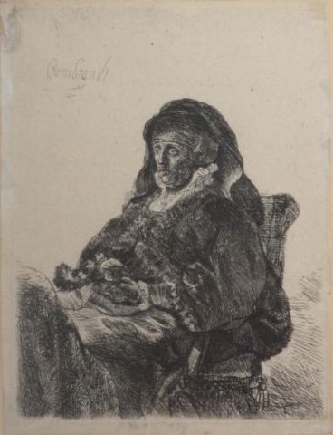 REMBRANDT VAN RIJN Etching Rembrandt s 15da30