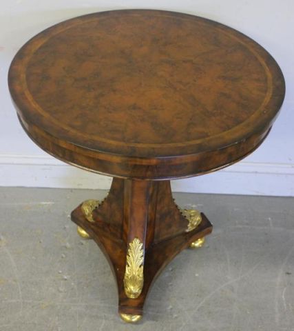 Brass Mounted Occasional Table 15da54