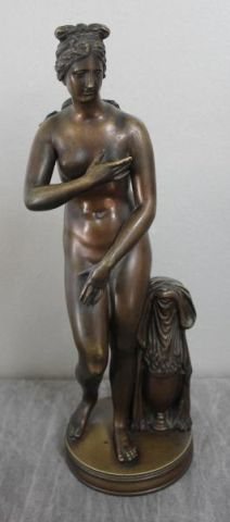 Unsigned Bronze Classical Figure.From