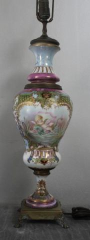 Possibly Sevres Decorated Porcelain