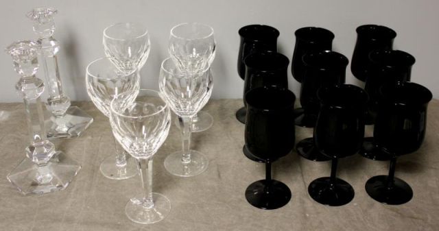 Assorted Glass Lot Incl Waterford 5 15dabe