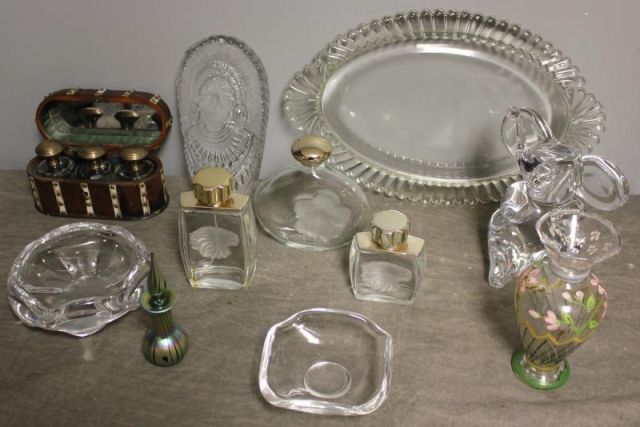 Assorted Glass Lot.Includes 19th century