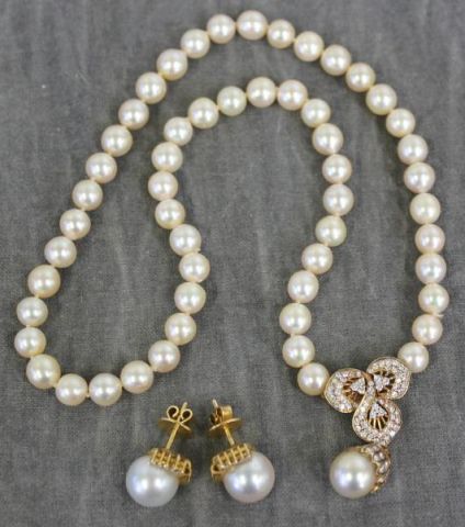 A Fine Quality 14k Gold Pearl and 15dae6